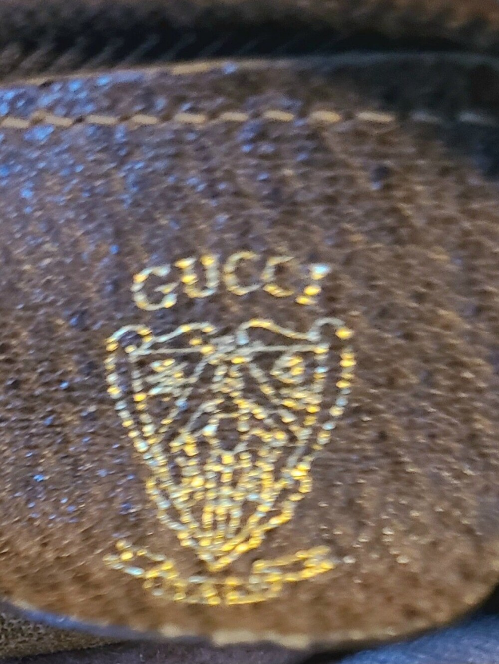 GUCCI Vintage Monogram Travel/Duffle Bag - Significant Wear - Picture 11 of 11